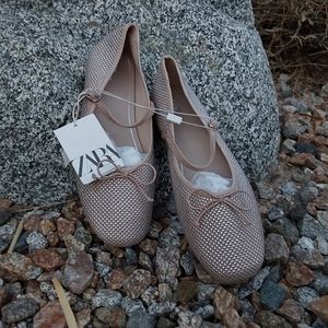 NWT Zara Ballet Style Flats